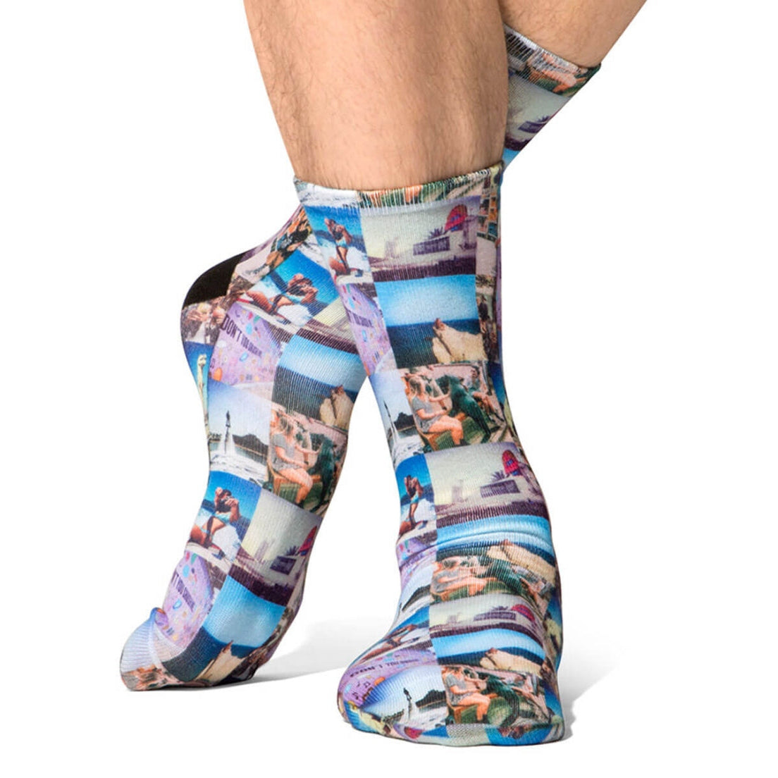 Photo Collage Socks