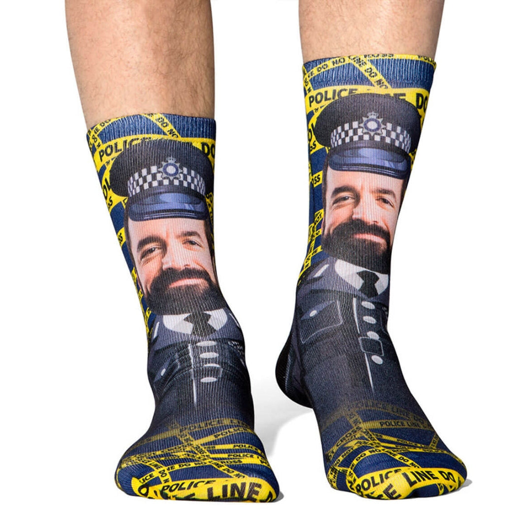 Police Me Socks