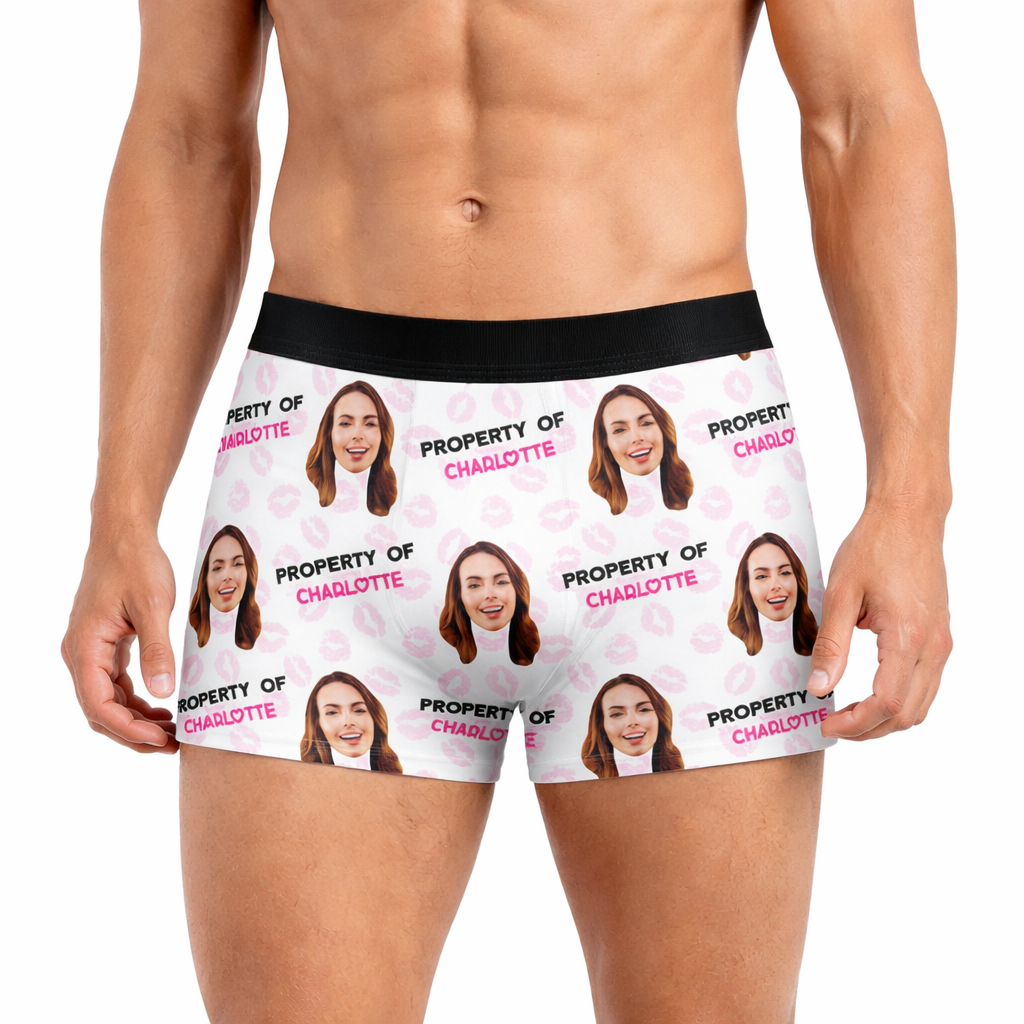 Property Of - Personalised Name Boxers