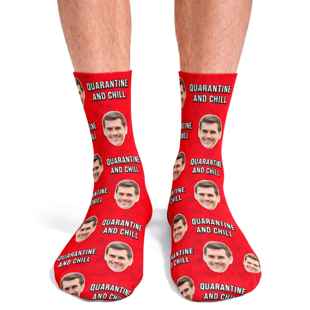Quarantine & Chill Socks