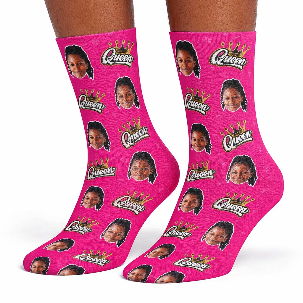 Queen Face Socks