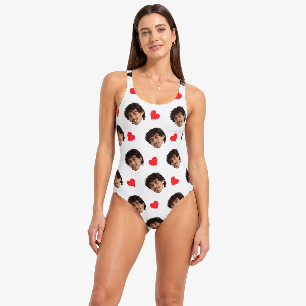 Red Hearts Swimsuit
