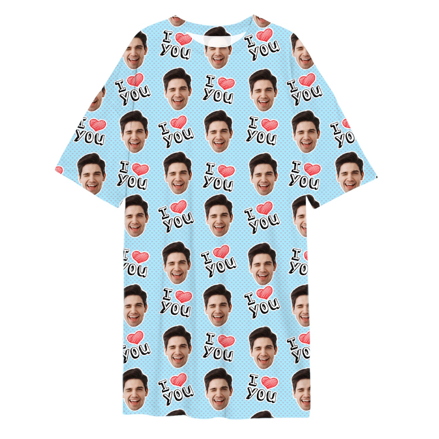 I Heart You Custom Sleep Tee