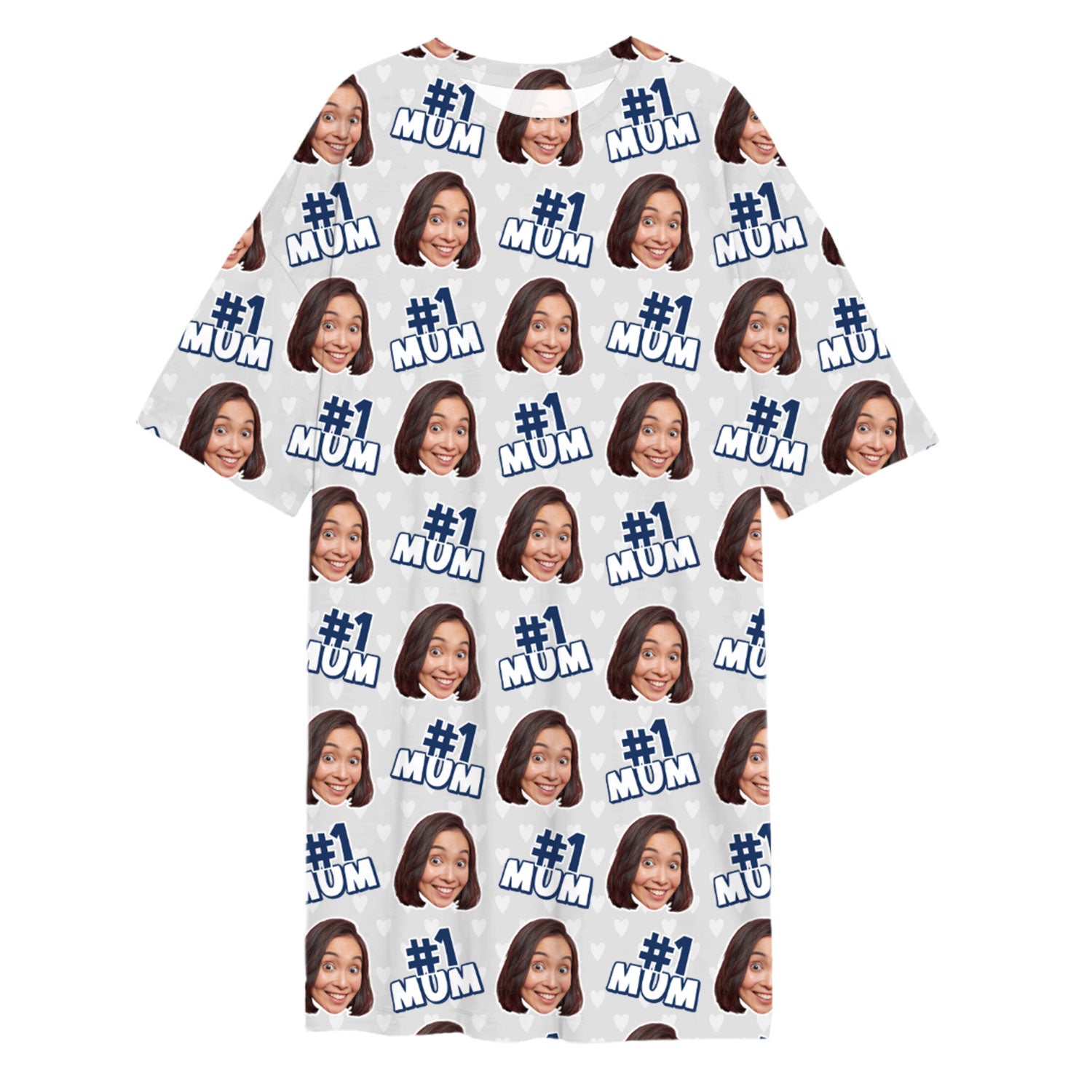 Number 1 Mum Custom Sleep Tee