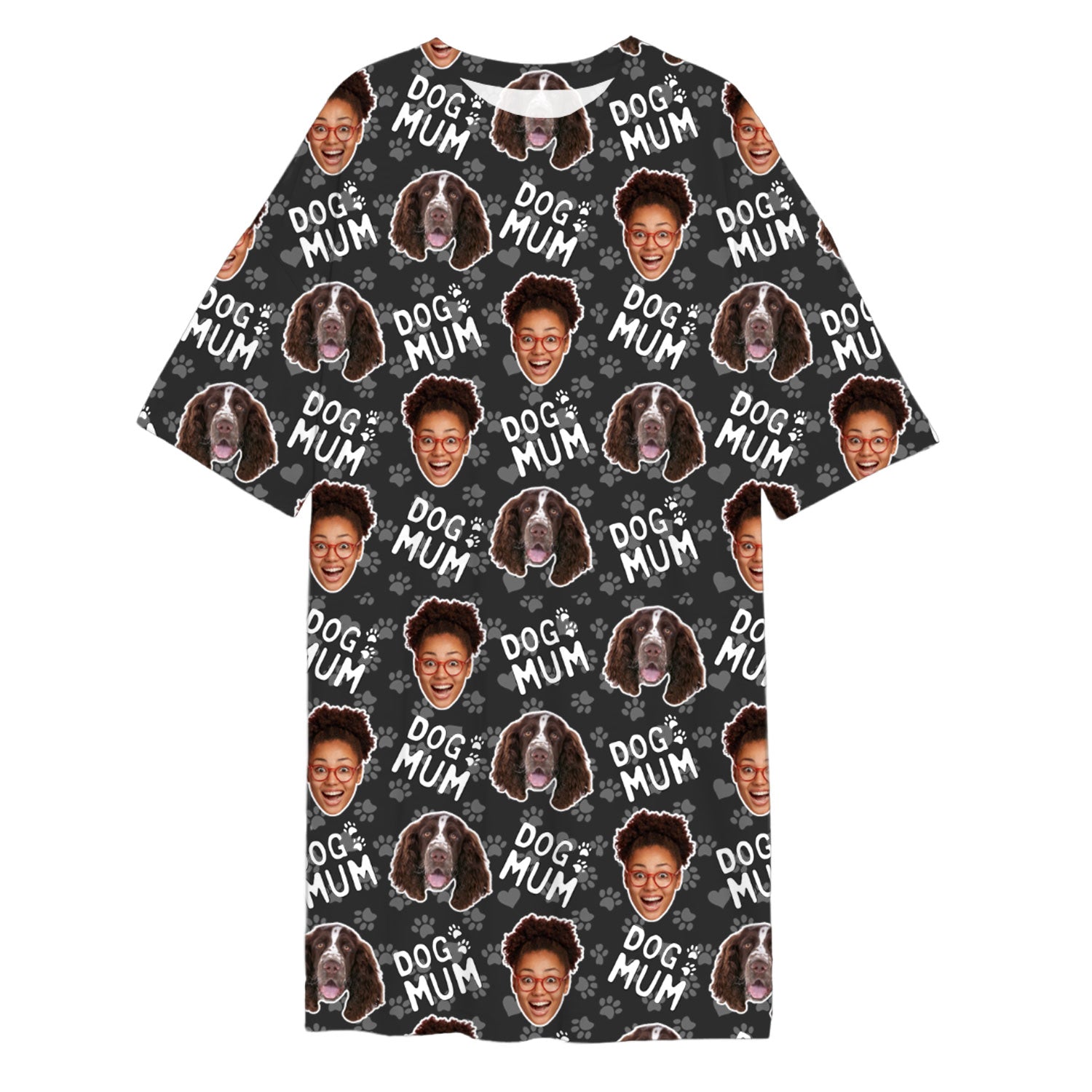 pets face on pjs