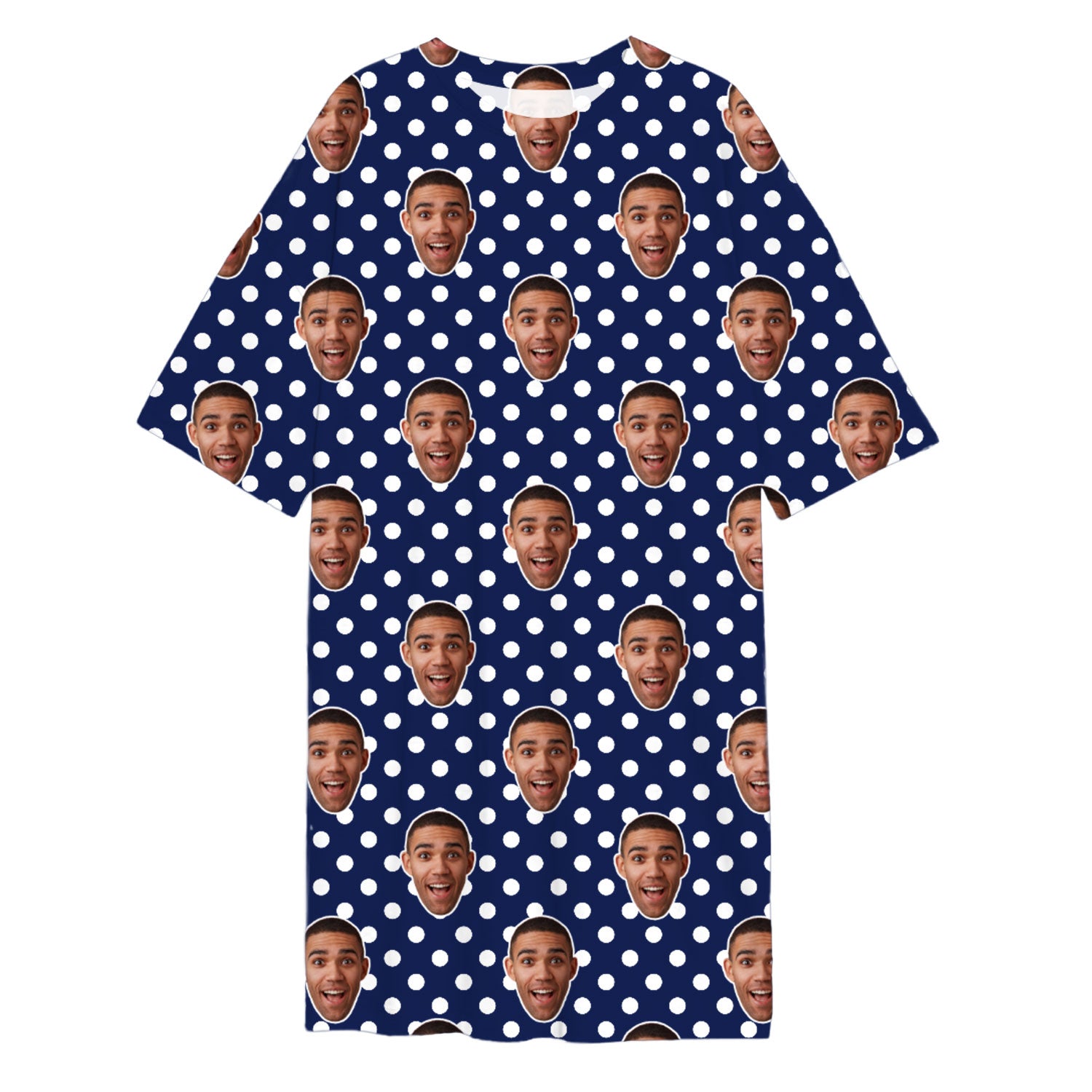 Polka Dot Custom Sleep Tee