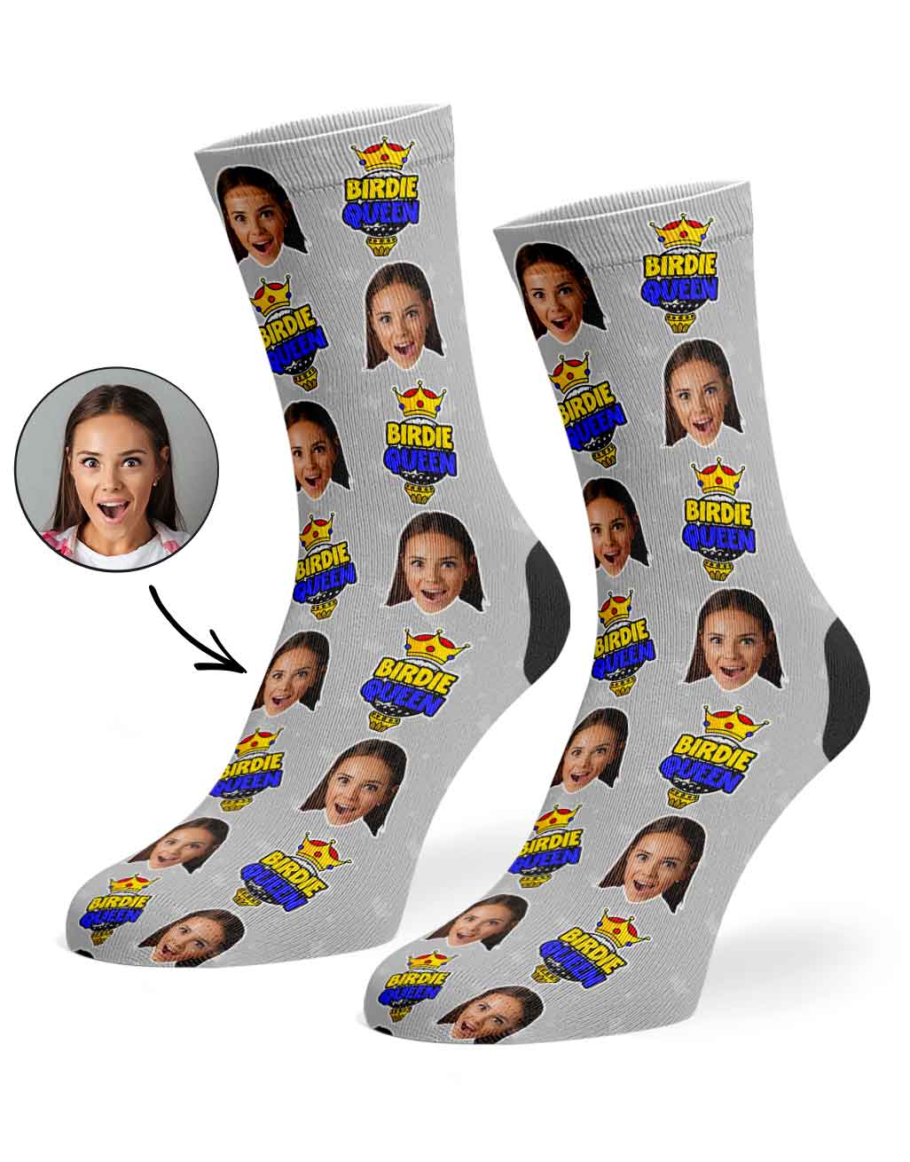 Birdie Queen Socks