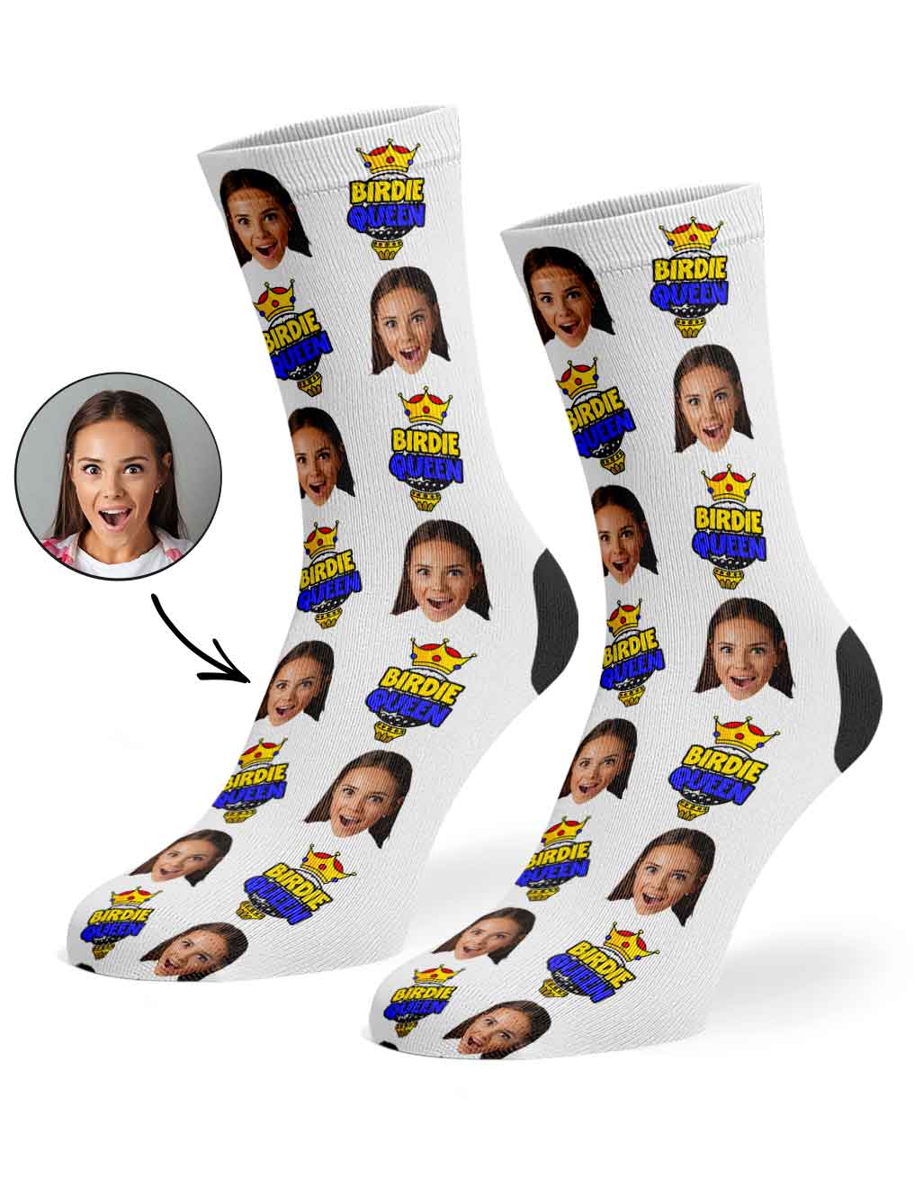 Birdie Queen Socks