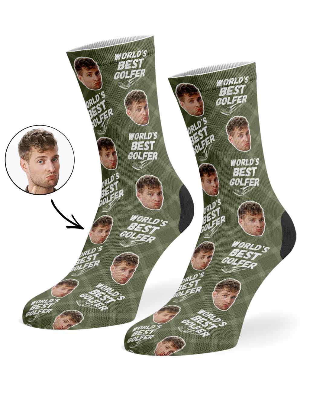 World's Best Golfer Socks