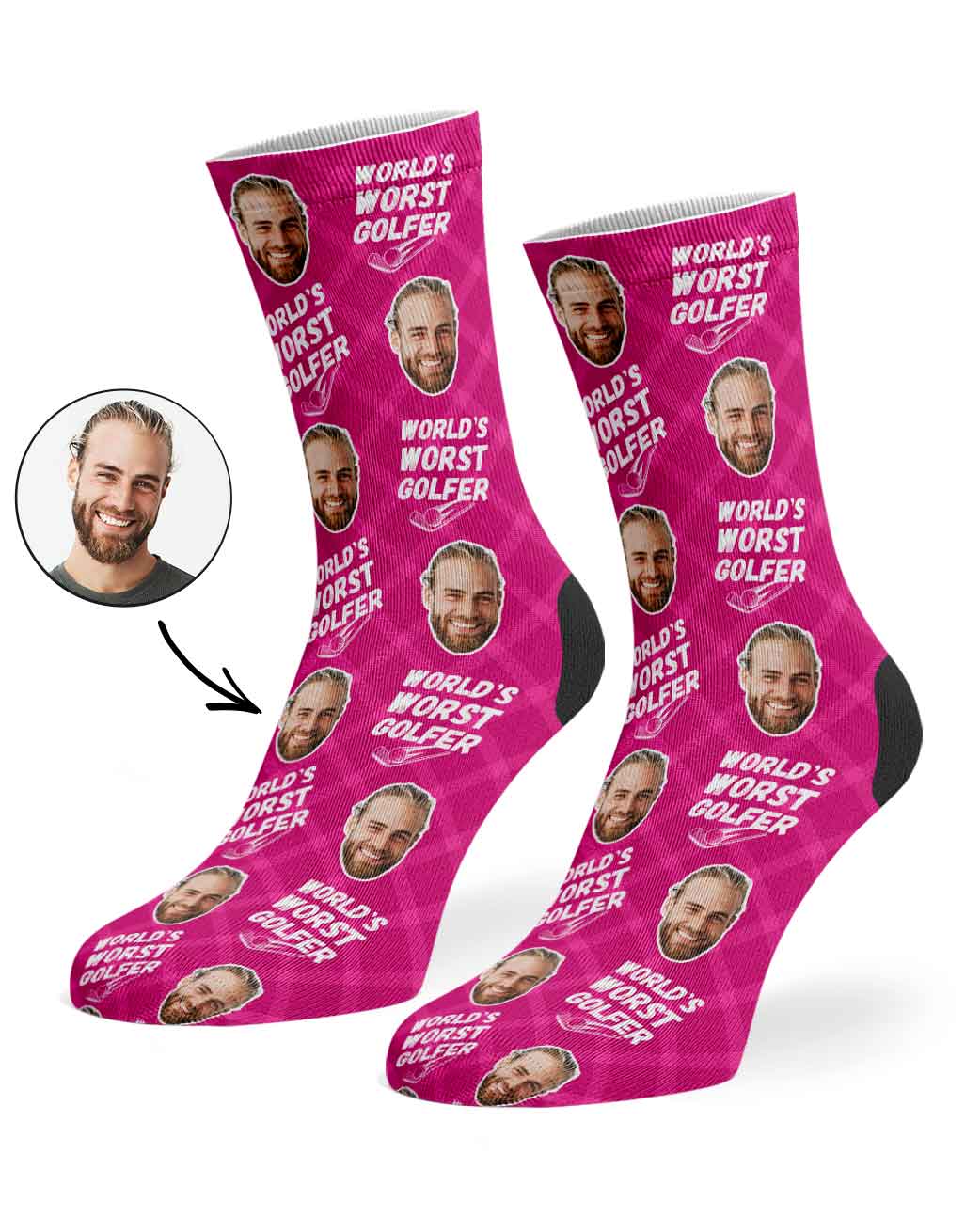 World's Worst Golfer Socks