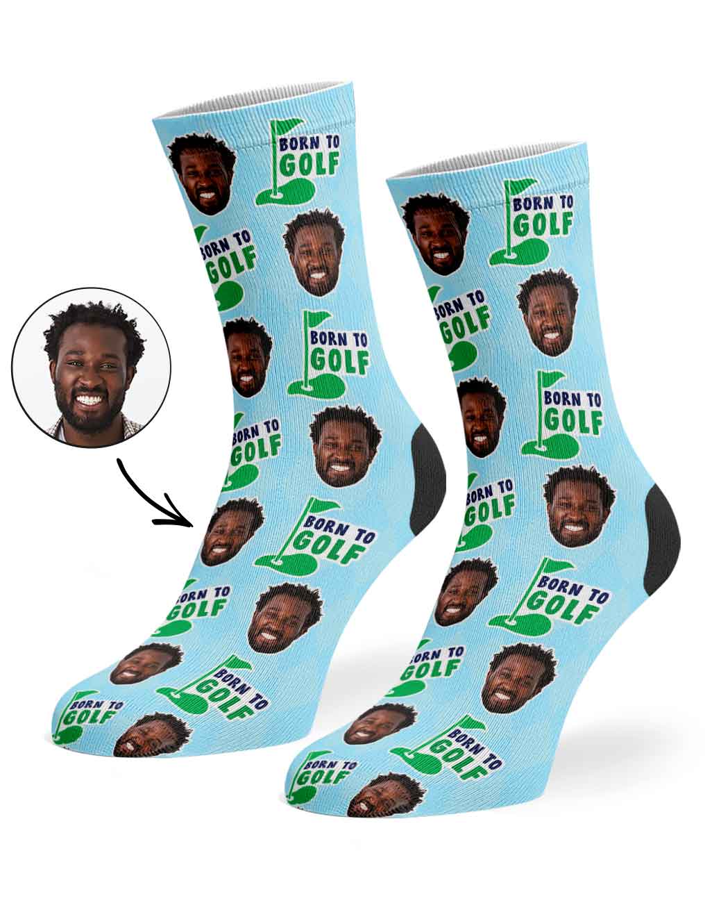 Born To Golf Socks