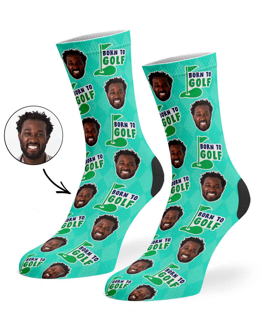 Born To Golf Socks