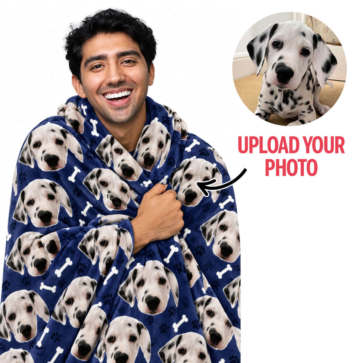 Your Dog Personalised Blanket