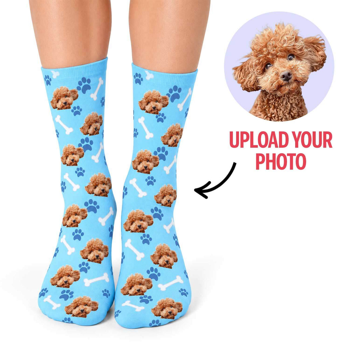 Your Dog Personalised Socks