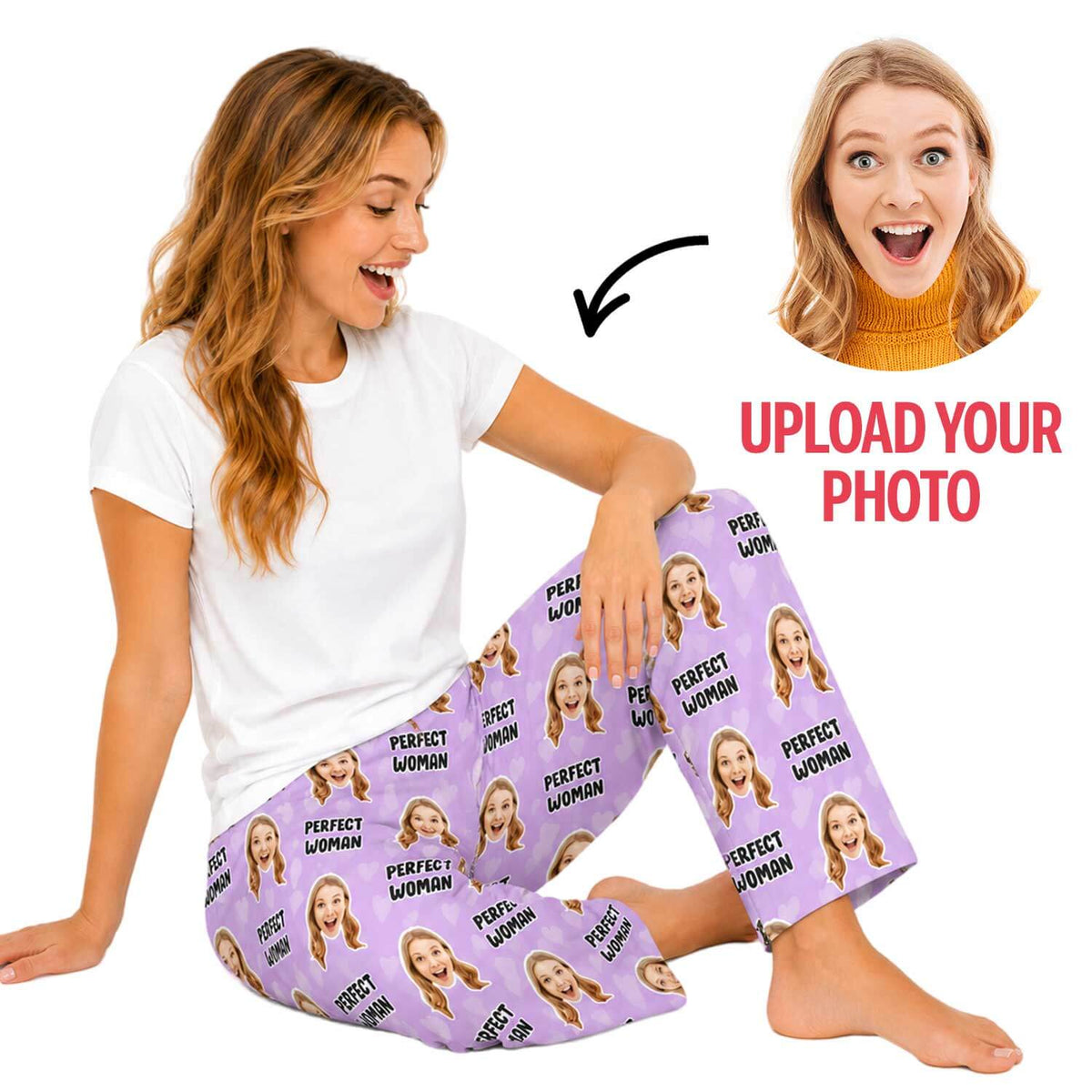 Women's Perfect Woman Personalised PJ Bottoms