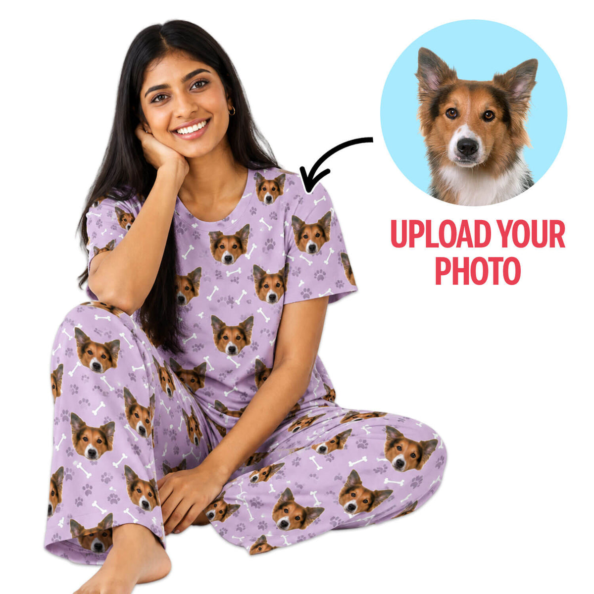 Your Dog Women's Personalised Pyjamas - Trouser Set