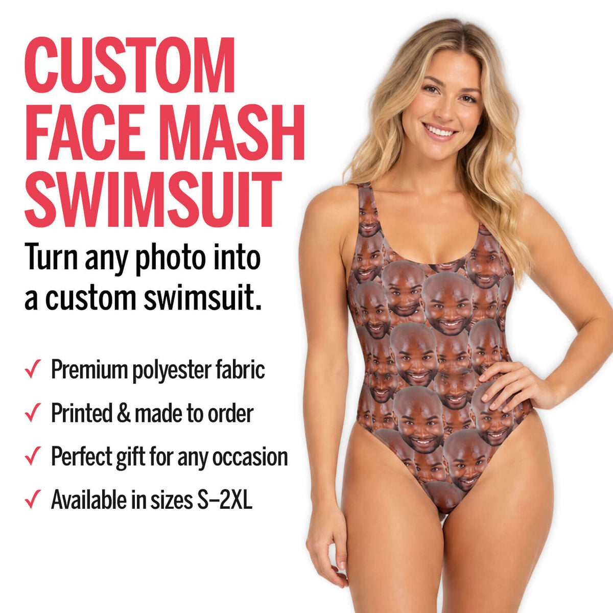 Face Mash Swimsuit