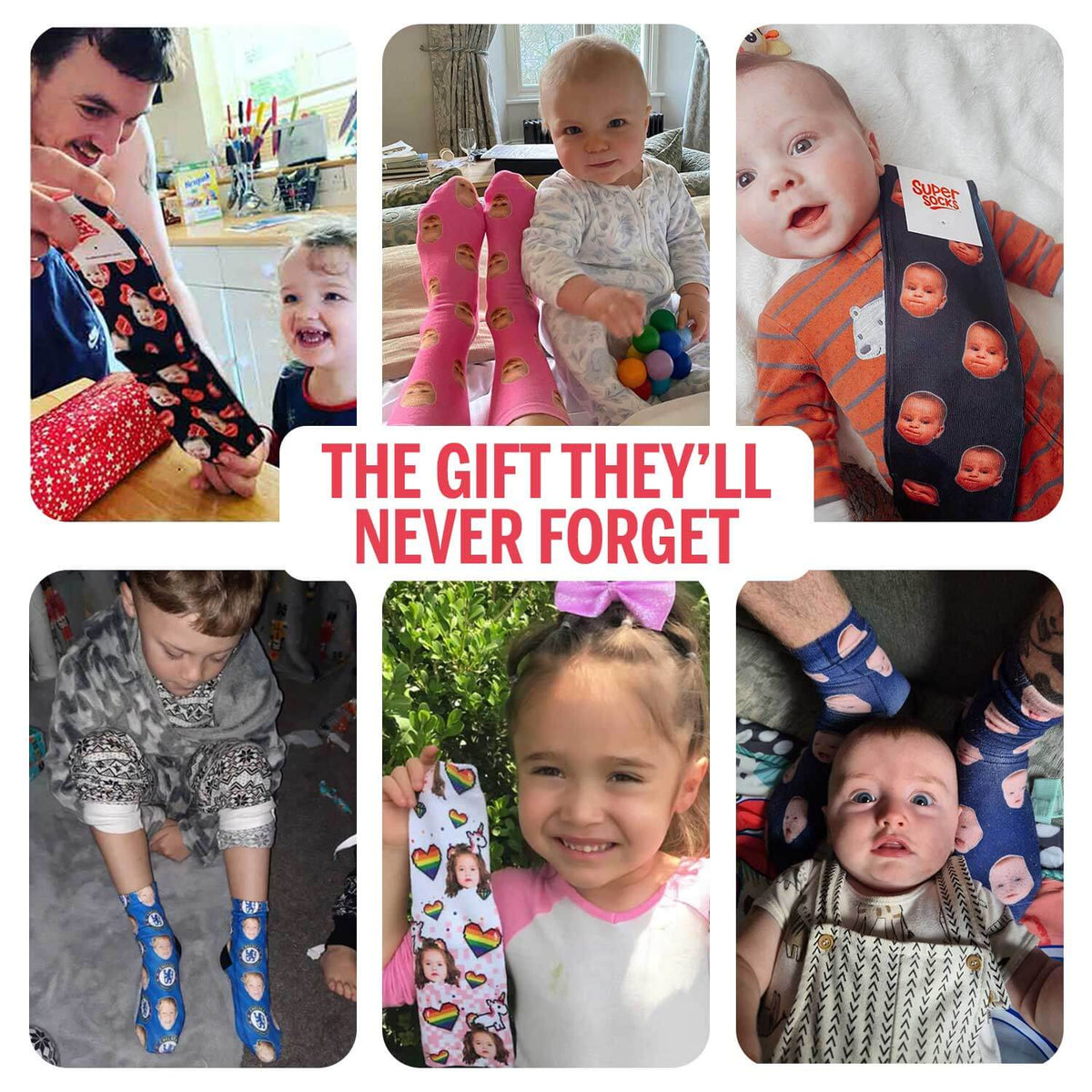 Your Cat On Kids Socks