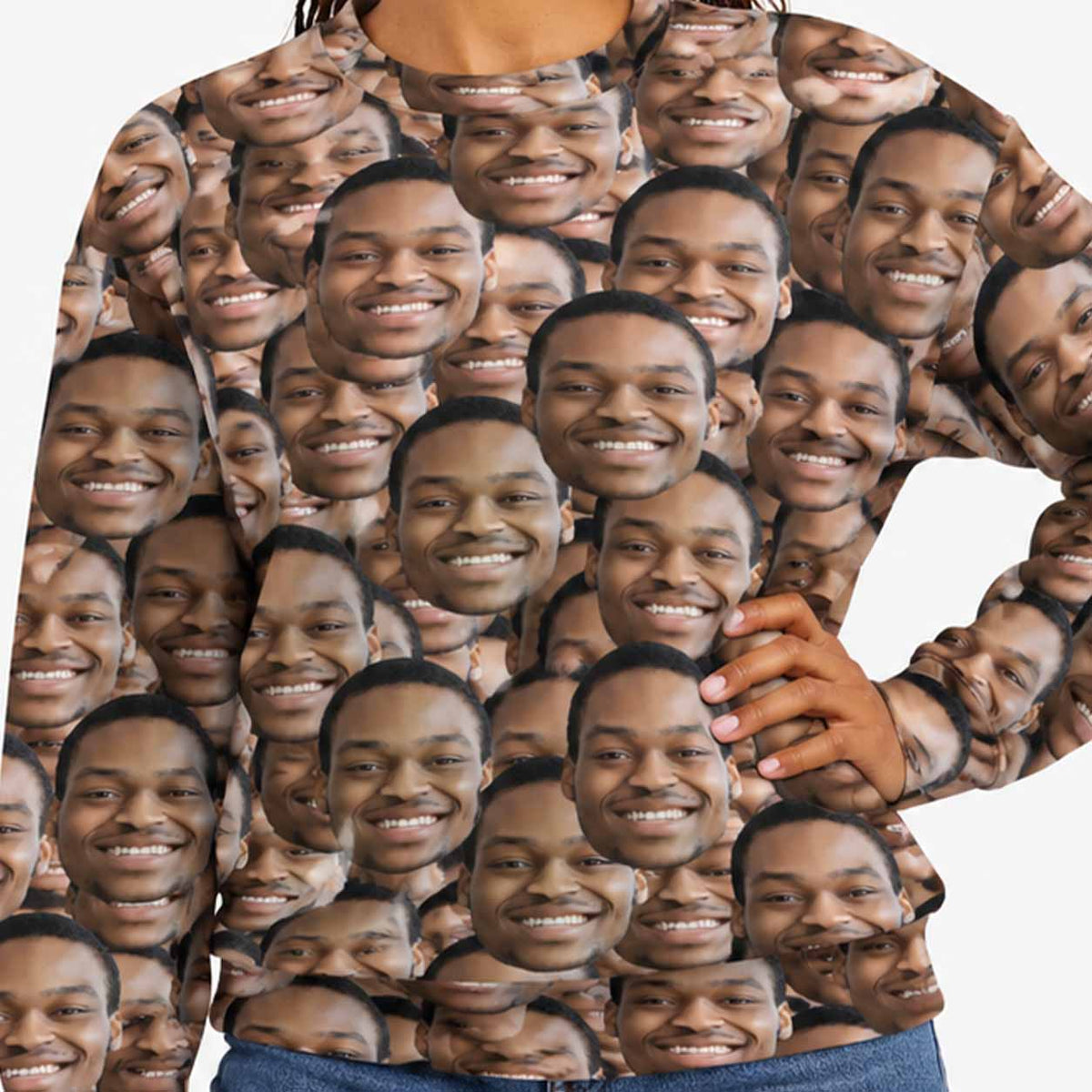 Face Mash Personalised Sweatshirt