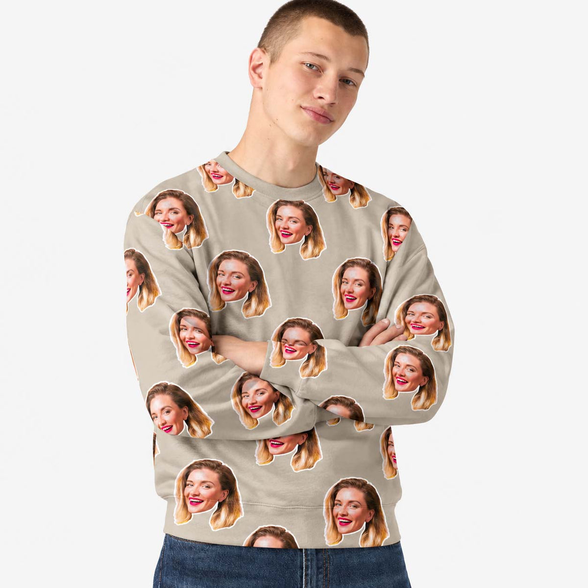 Your Face Personalised Sweatshirt