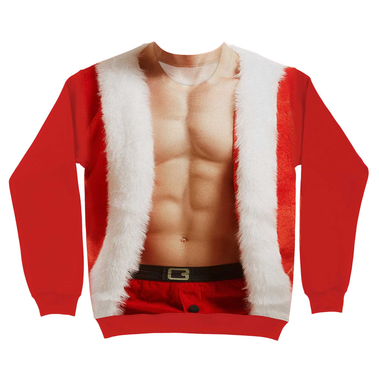 Sexy Santa Man Funny Christmas Jumper