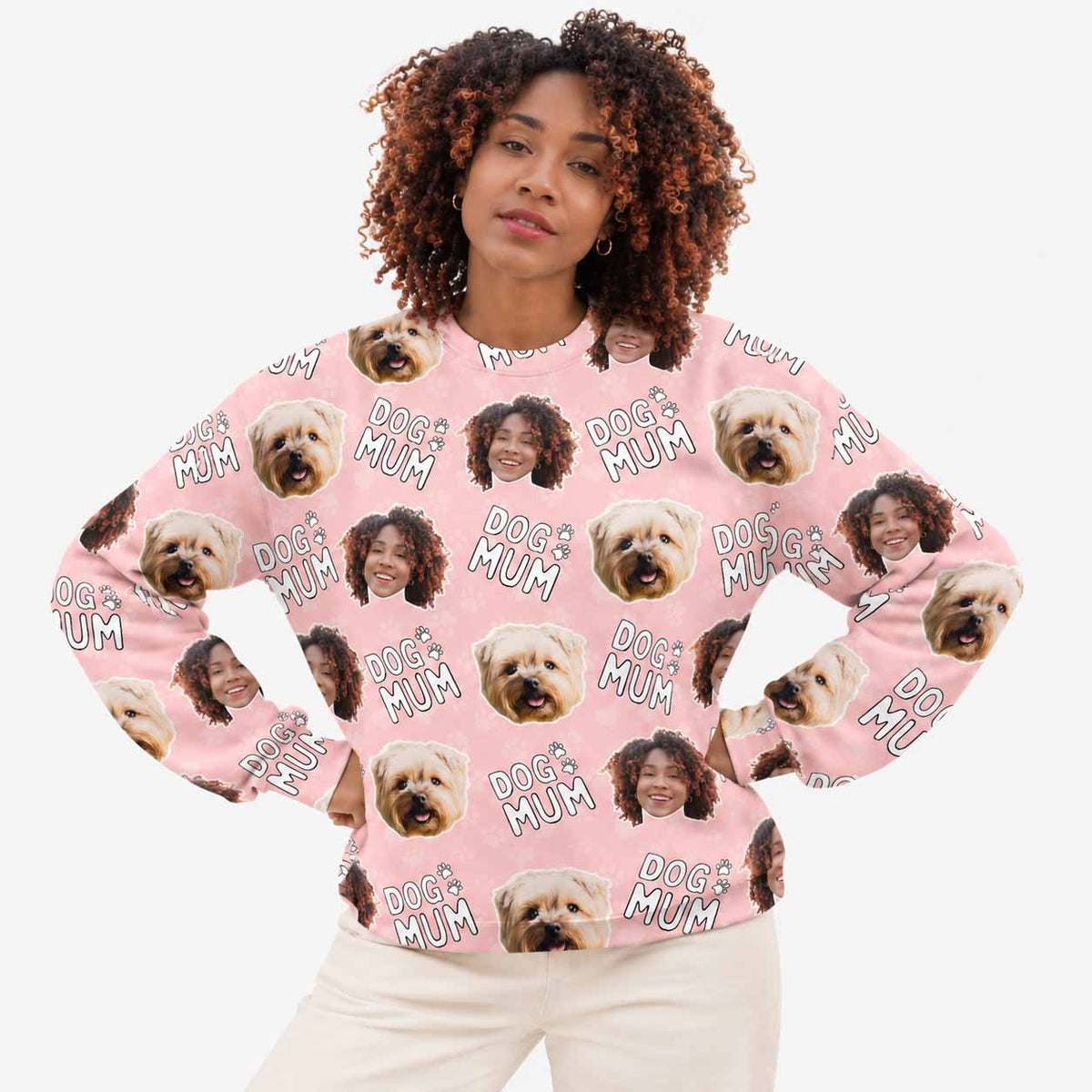 Dog Mum Personalised Sweatshirt