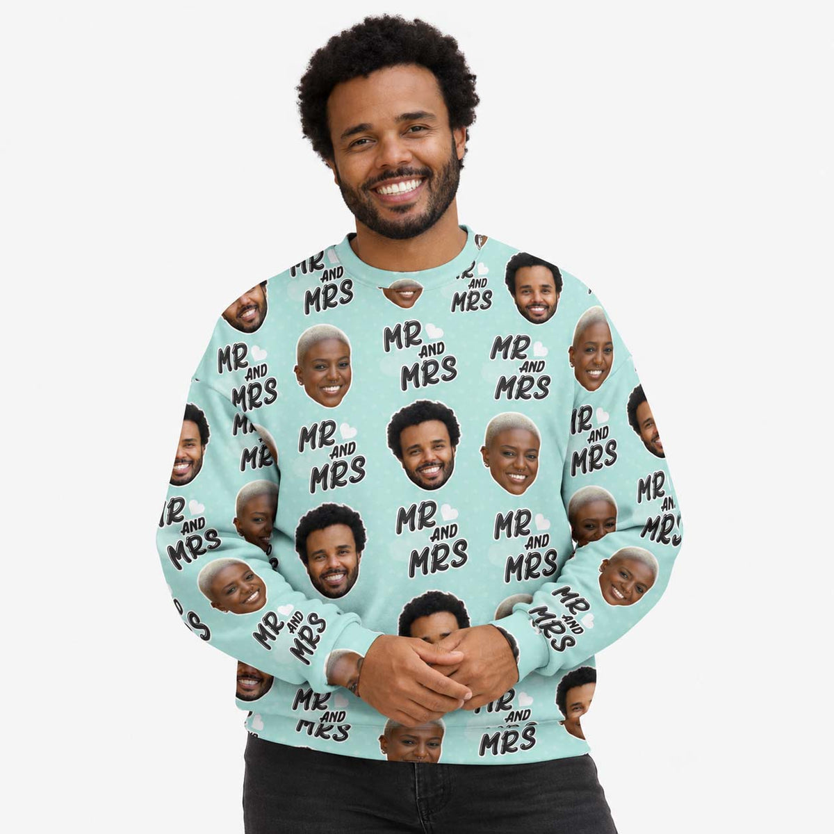 Mr & Mrs Personalised Sweatshirt