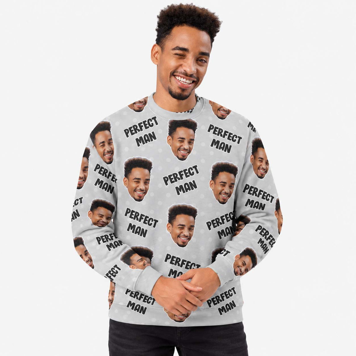 The Perfect Man Personalised Sweatshirt