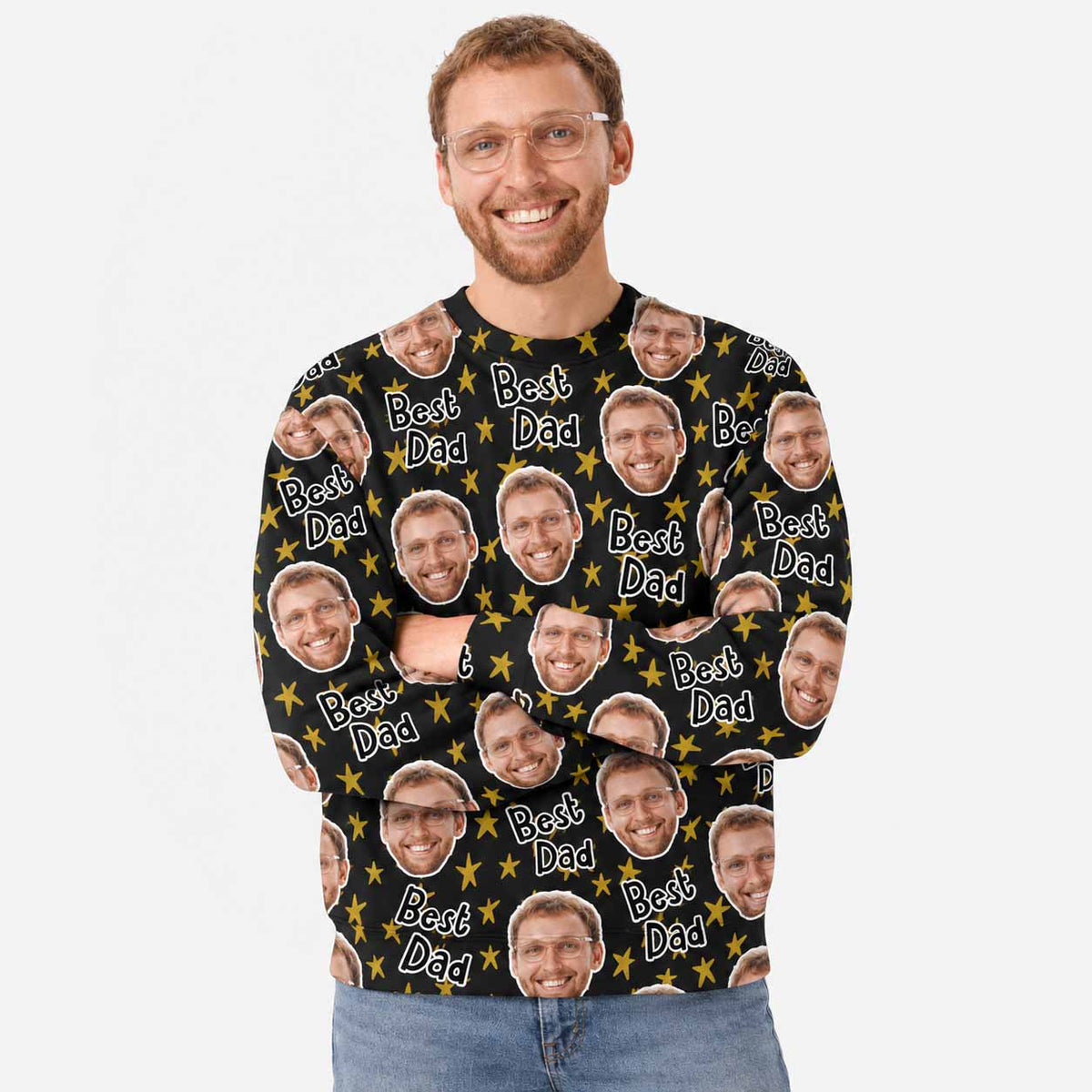 Best Dad Personalised Sweatshirt
