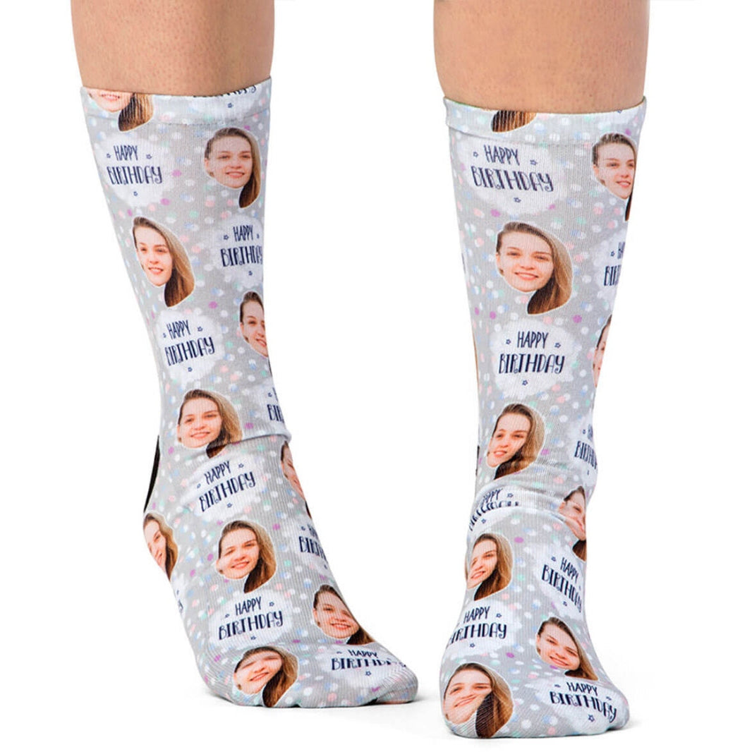 Spotty Birthday Socks