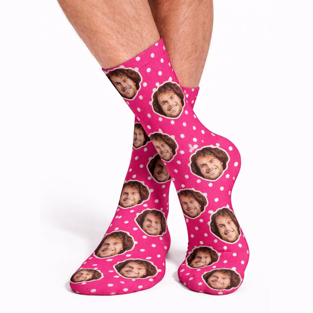Spotty Face Socks