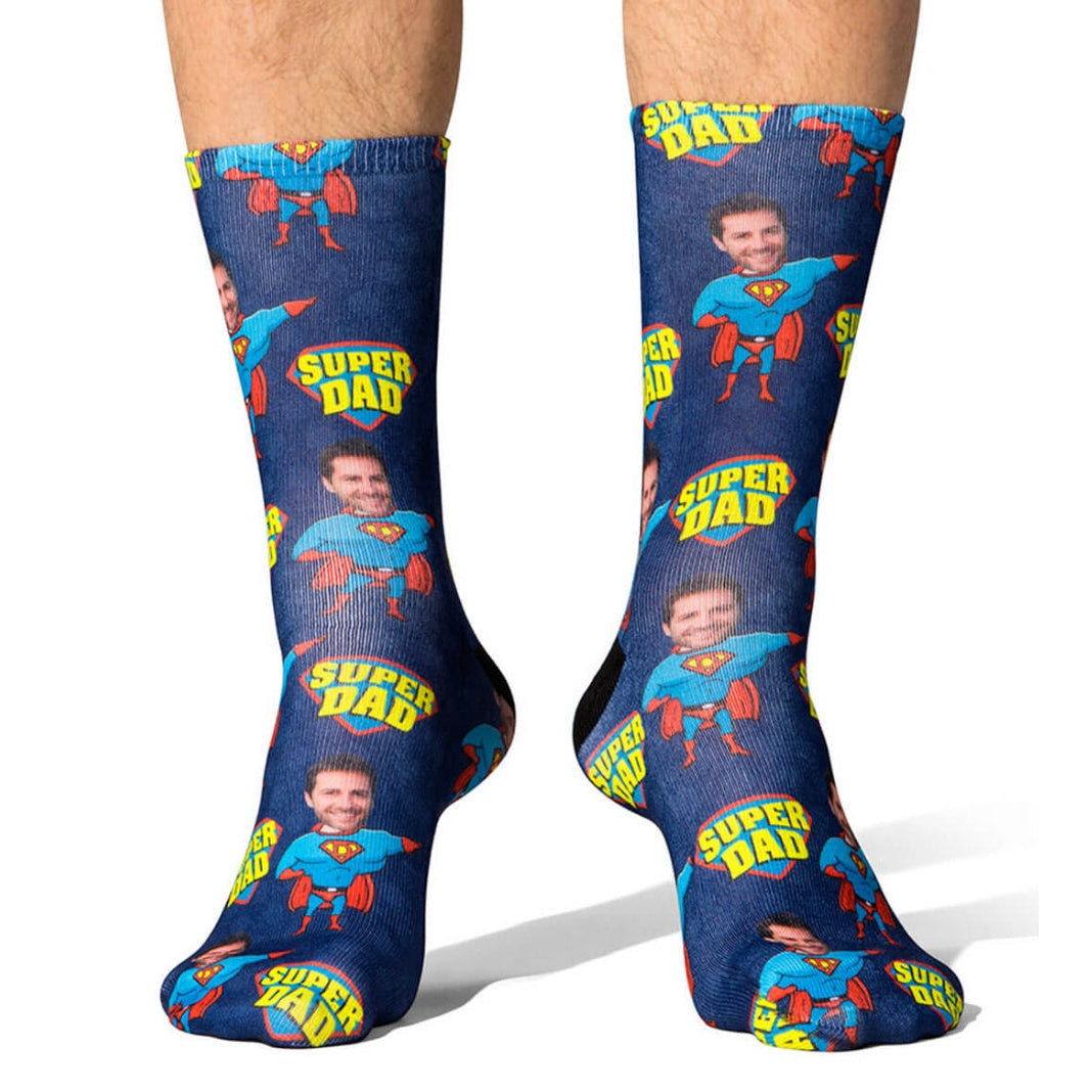 Super Hero Dad Socks