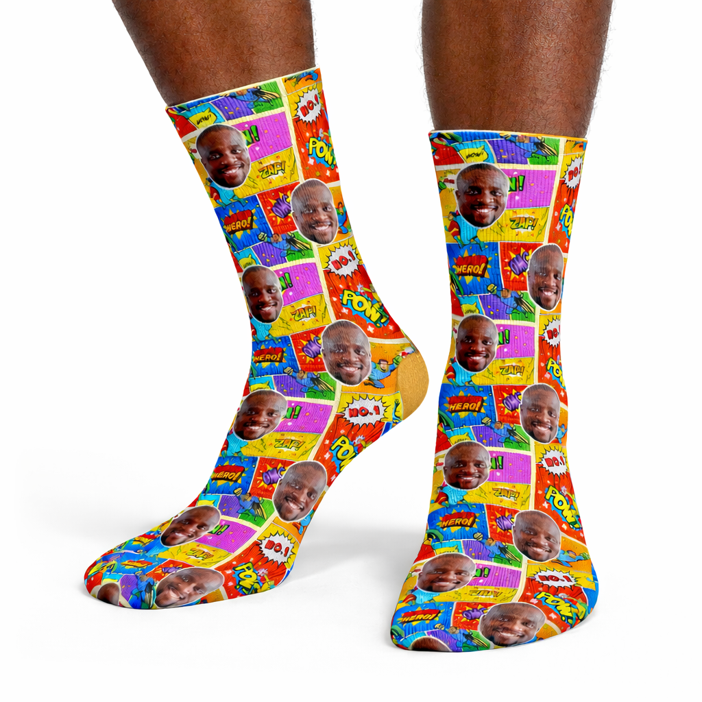 Super Comic Dad Socks
