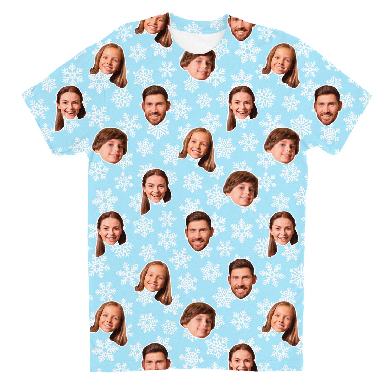 Snowflakes Custom T-Shirt