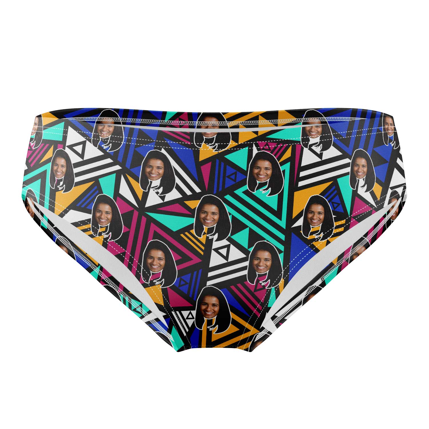Abstract Aztec Personalised Swim Trunks