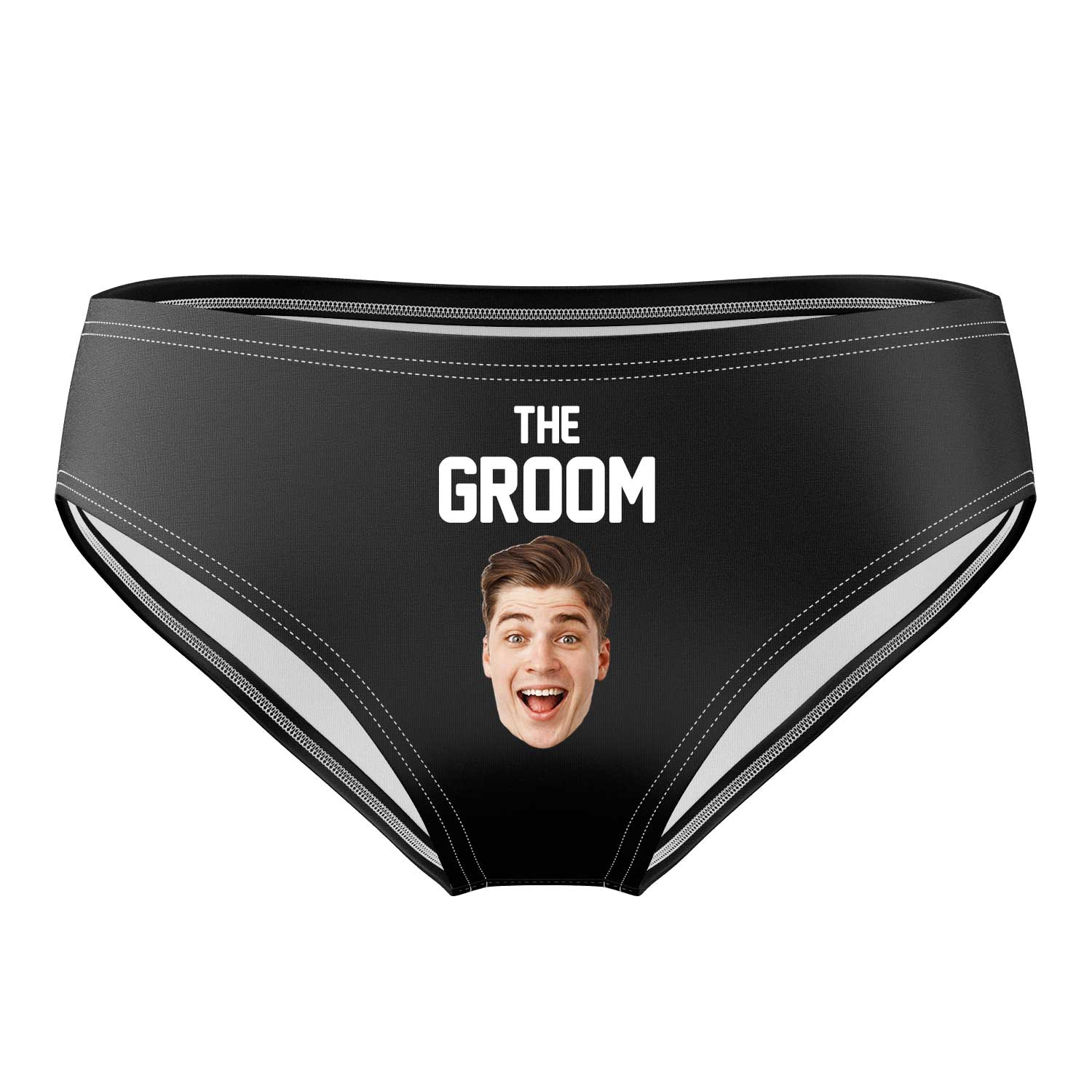 The Groom Swim Trunks Personalised With Face