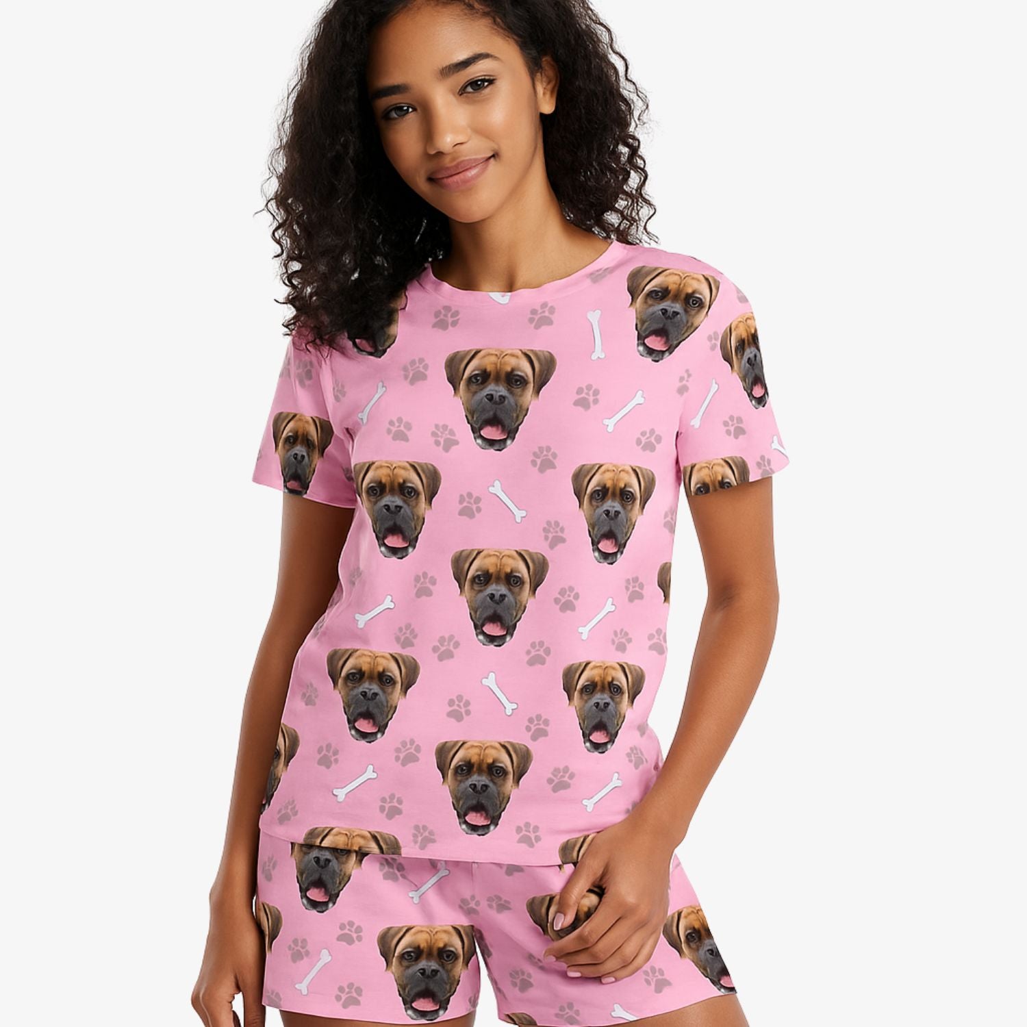 Your Dog Women's Personalised PJs - Shorts Set