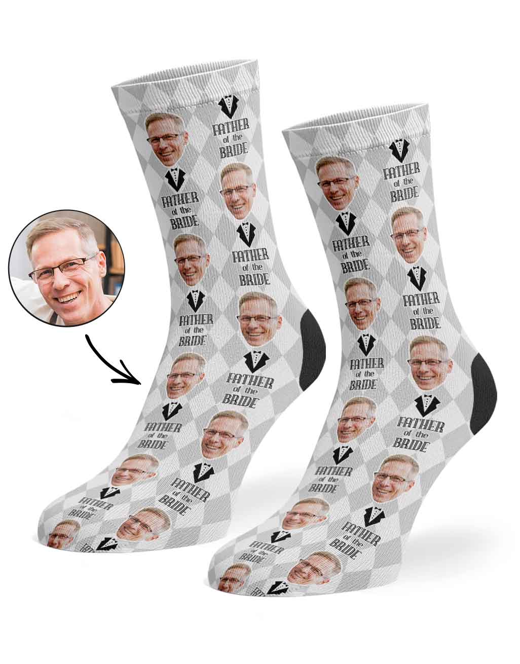 Father Of The Bride Socks