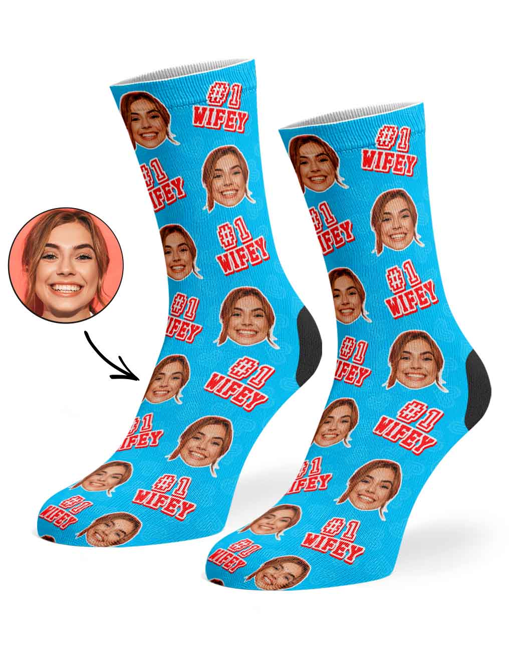 #1 Wifey Socks