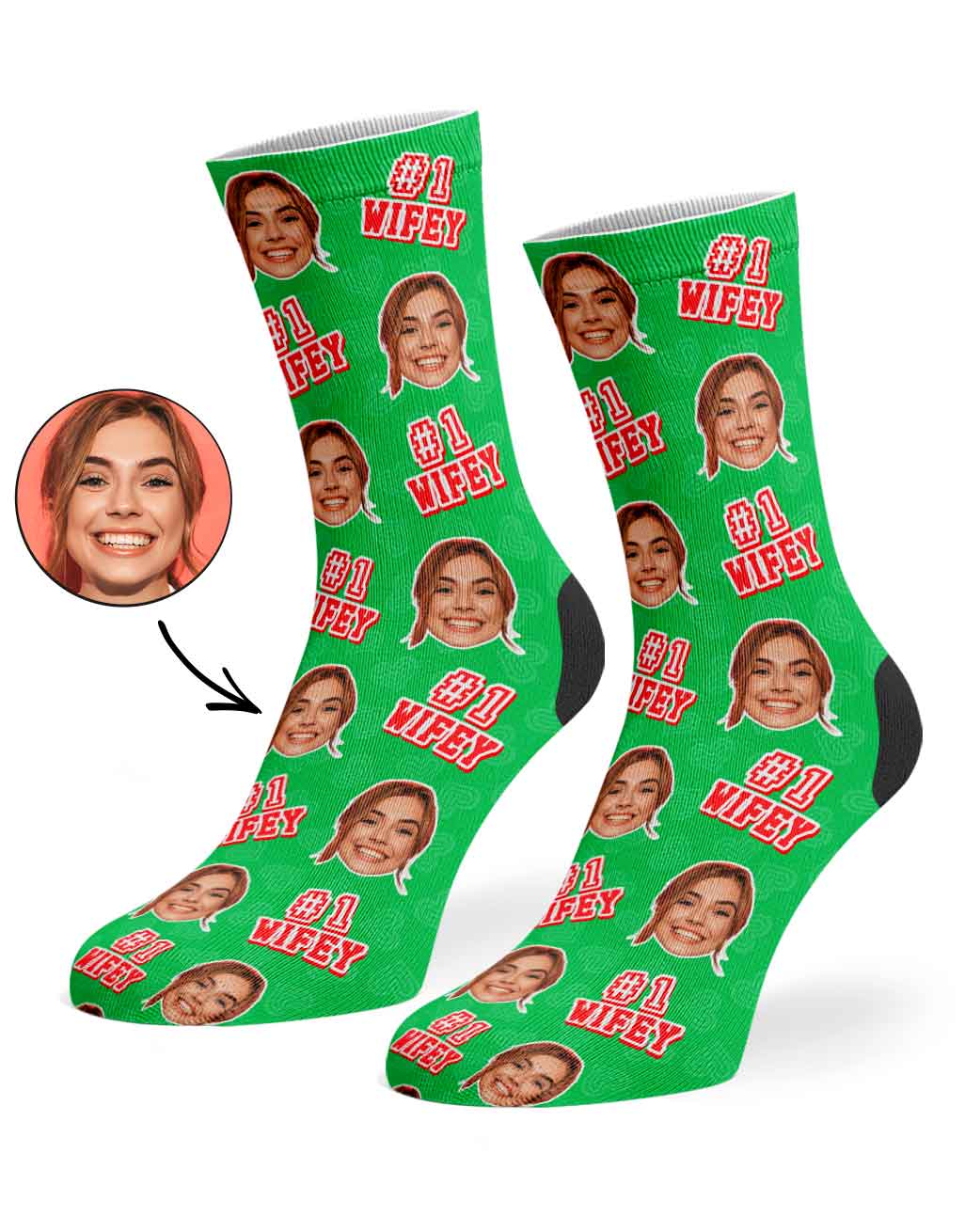 #1 Wifey Socks