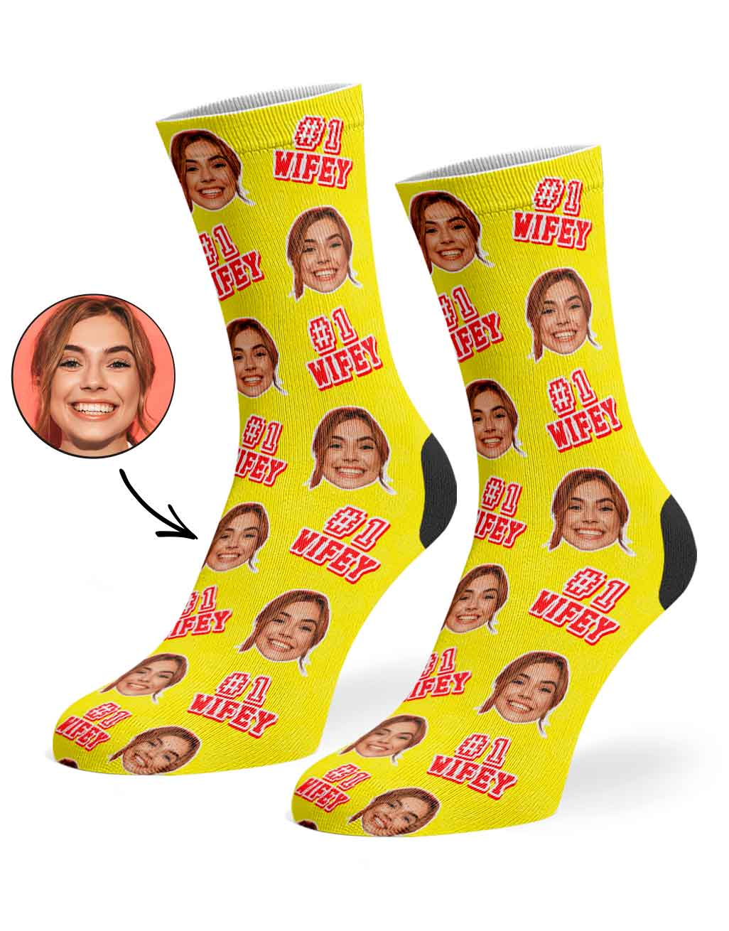 #1 Wifey Socks