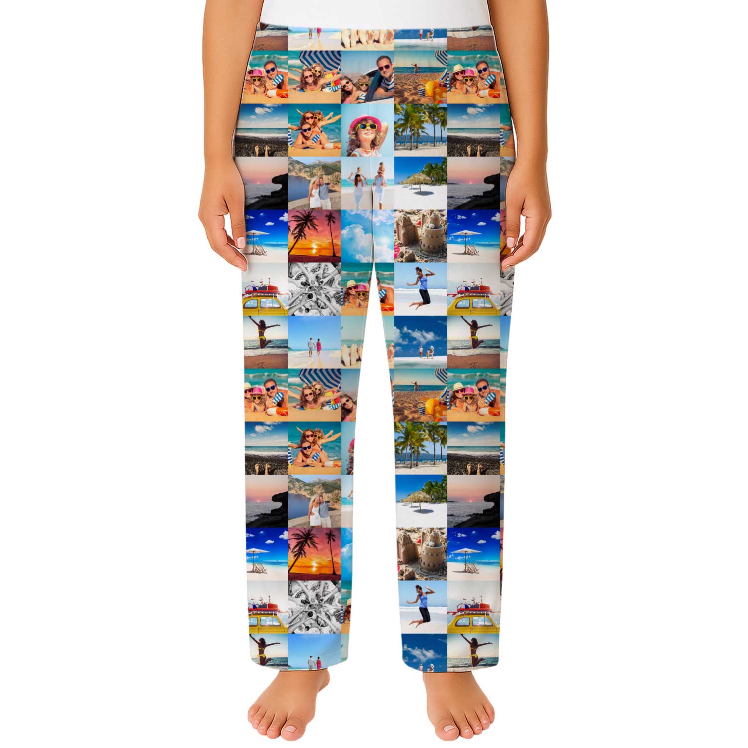 Women's Photo Collage PJ Bottoms
