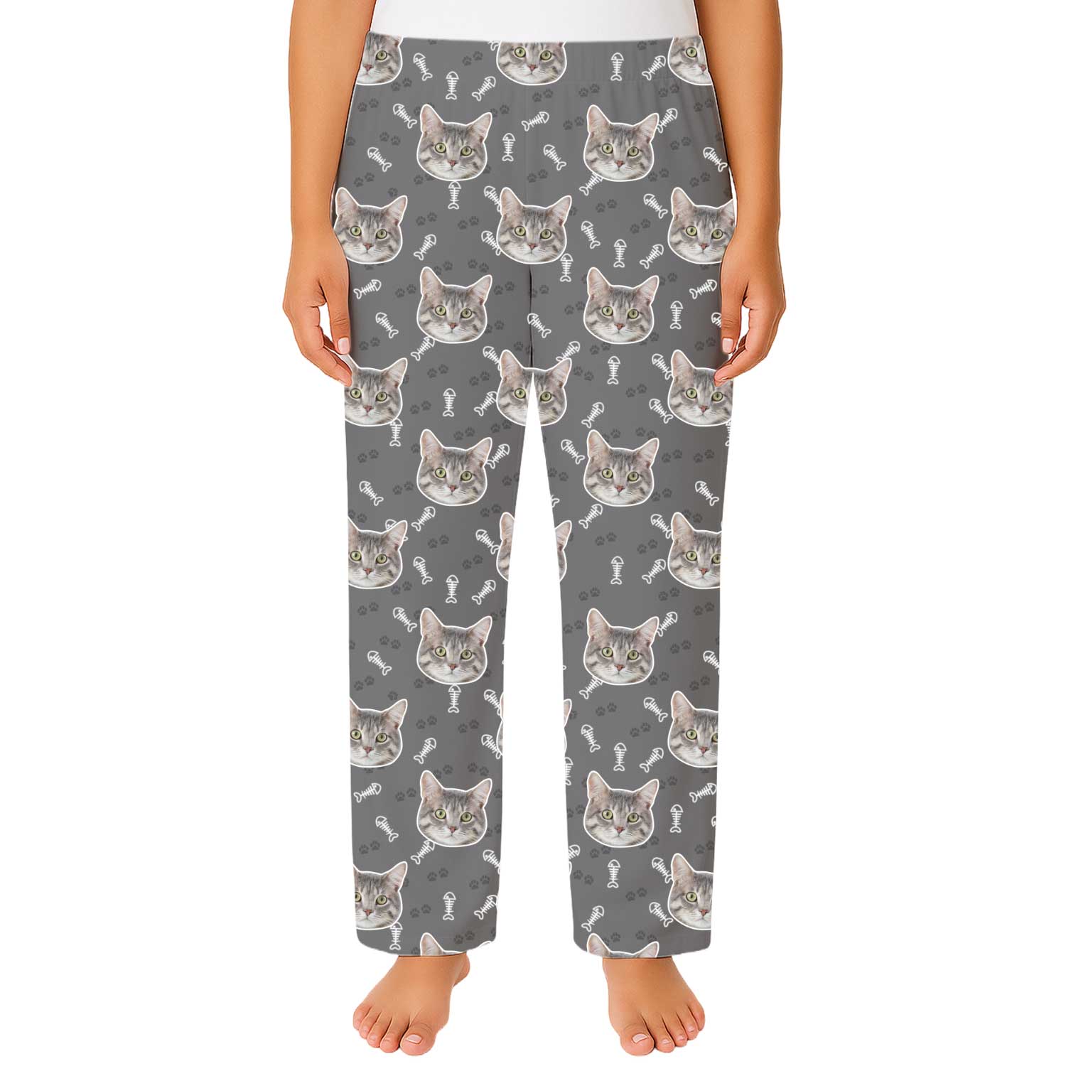Your Cat Custom Women's PJ Bottoms