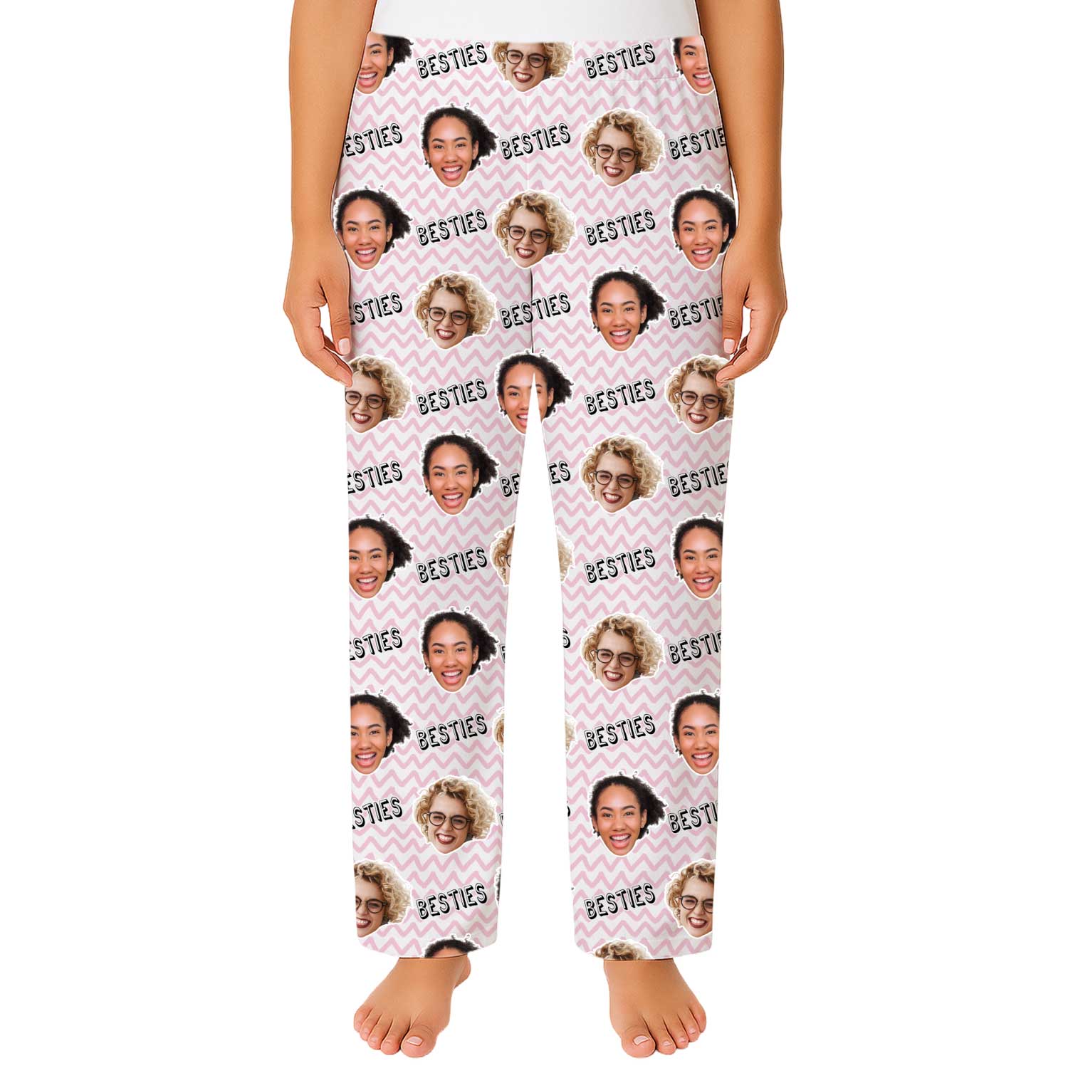 Besties Custom Women's PJ Bottoms
