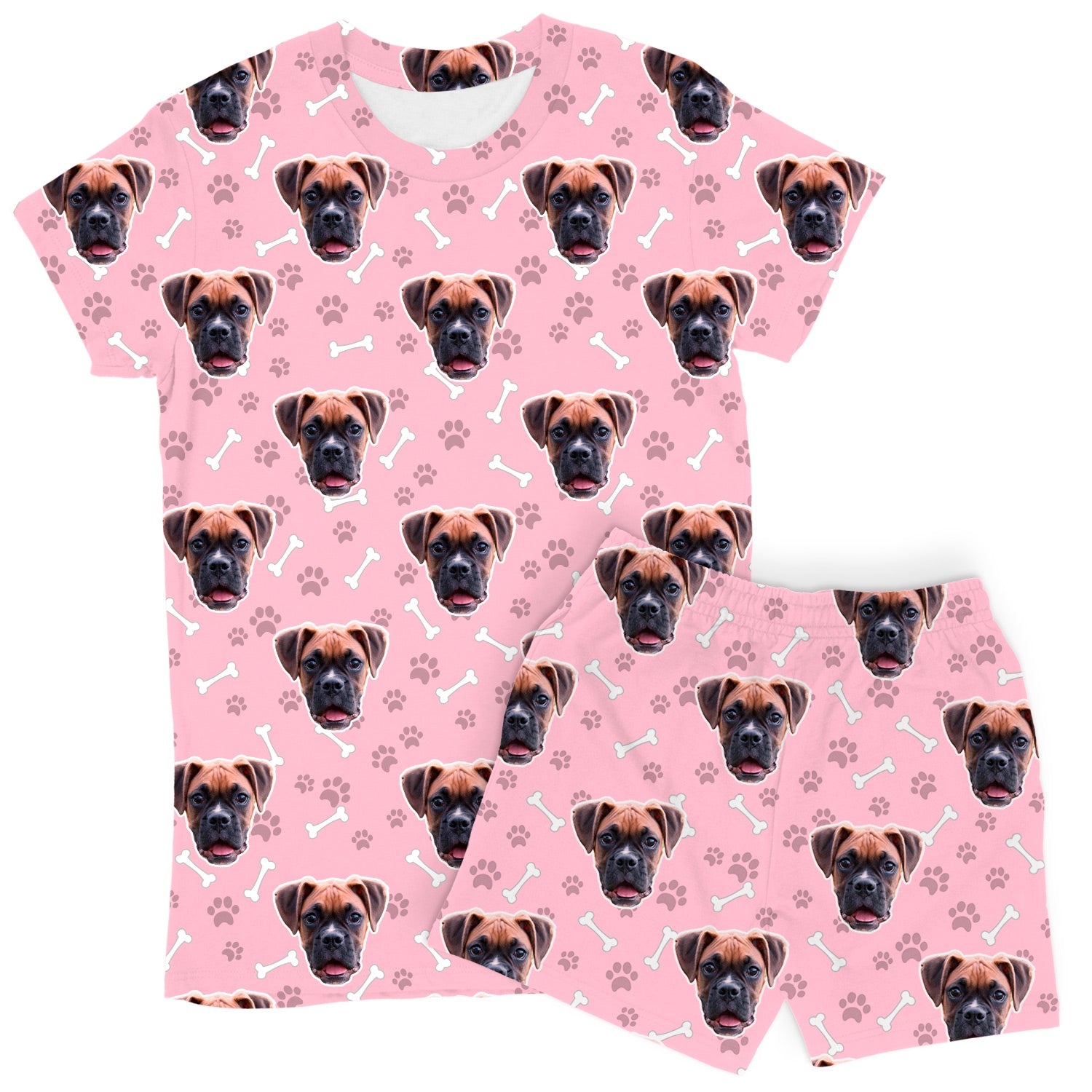 Your Dog Women's Personalised PJs - Shorts Set