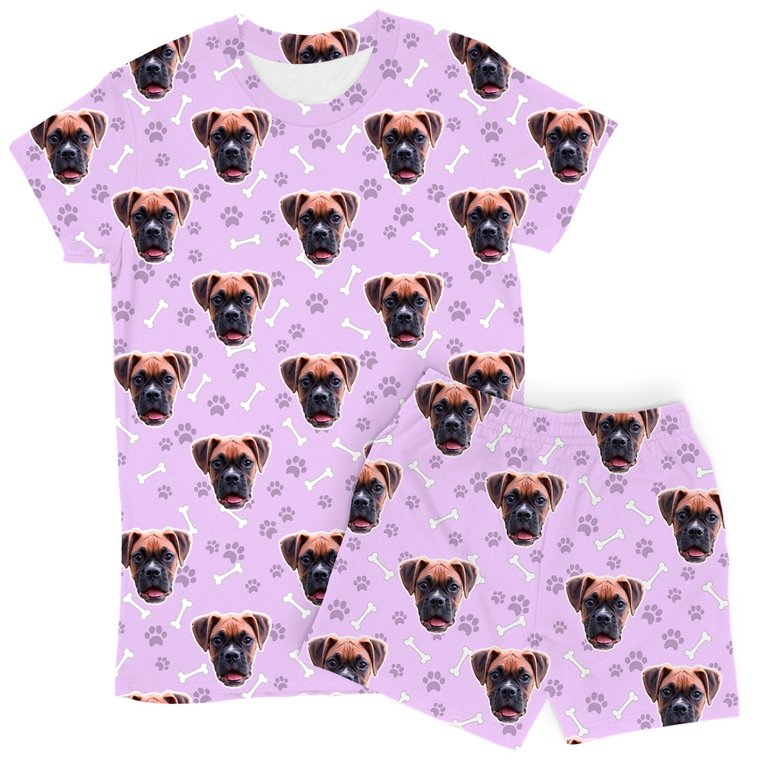 Your Dog Women's Personalised PJs - Shorts Set