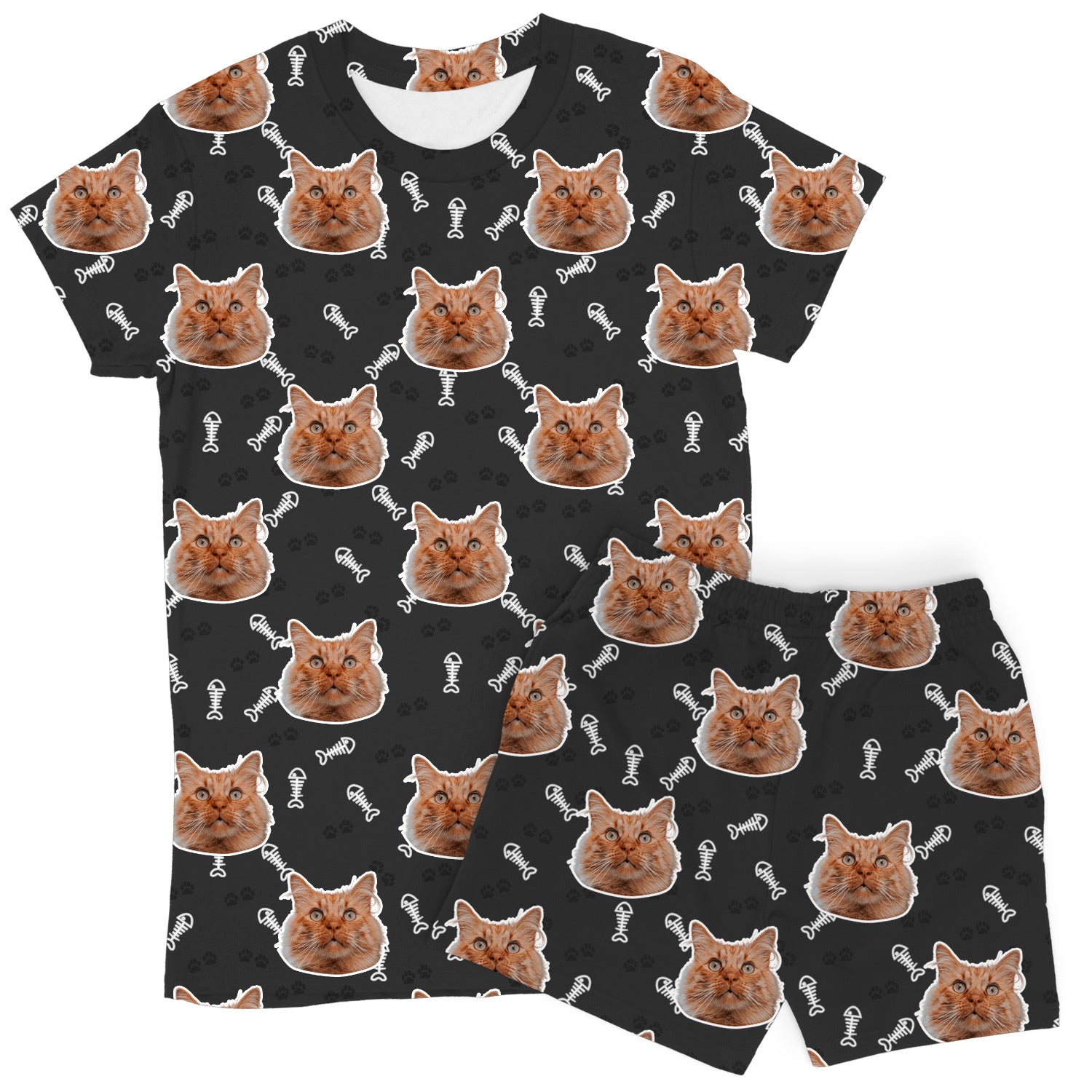 Your Cat Women's Personalised PJs - Shorts Set