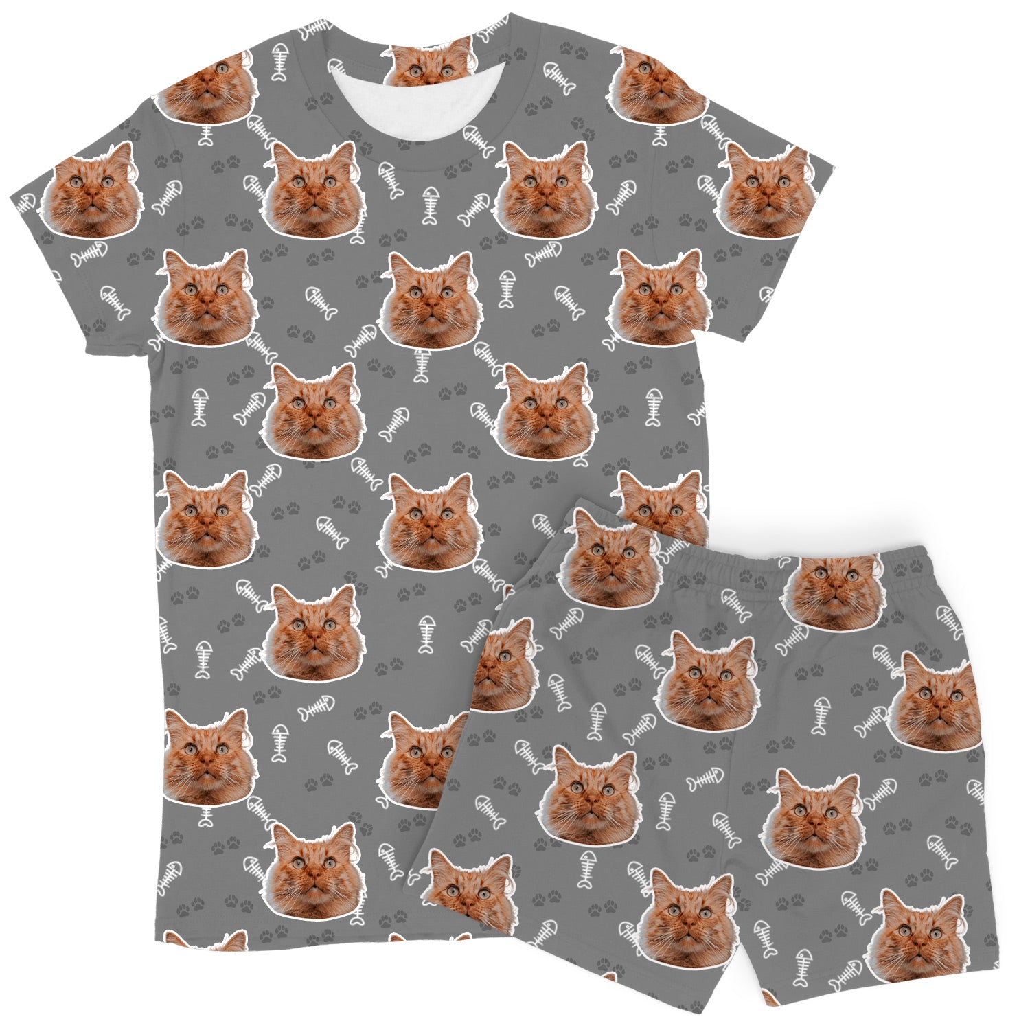 Your Cat Women's Personalised PJs - Shorts Set