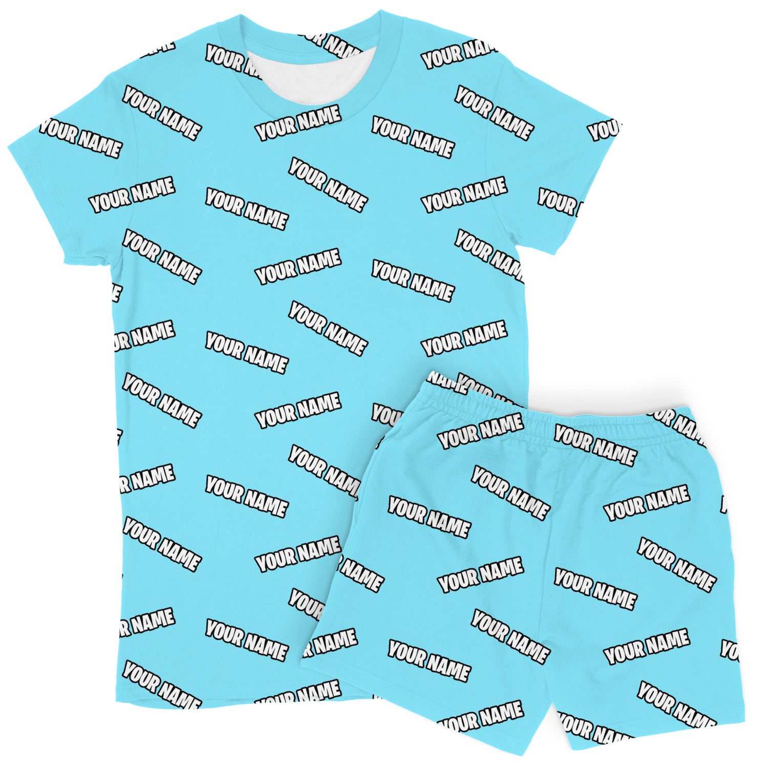 Your Name Women's Personalised PJs - Shorts Set