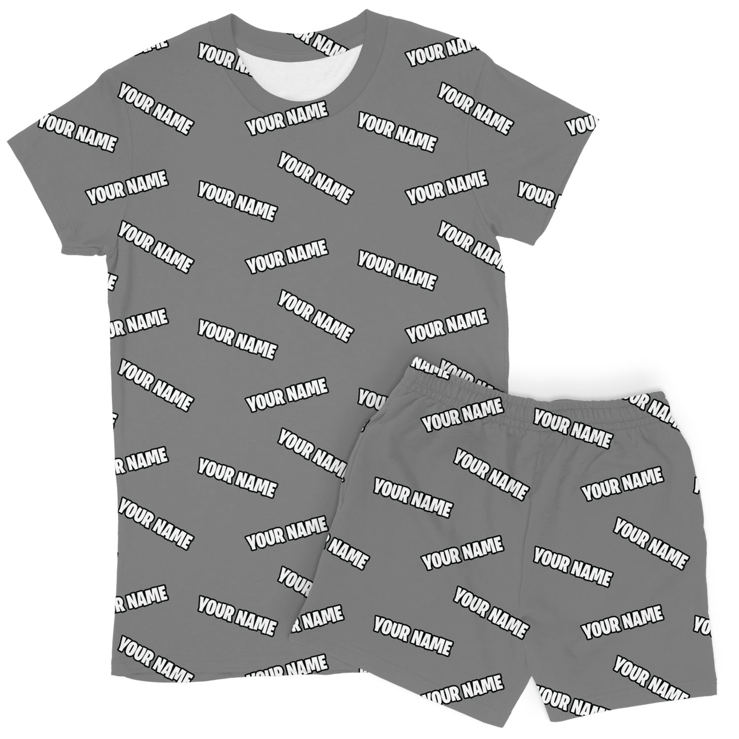 Your Name Women's Personalised PJs - Shorts Set